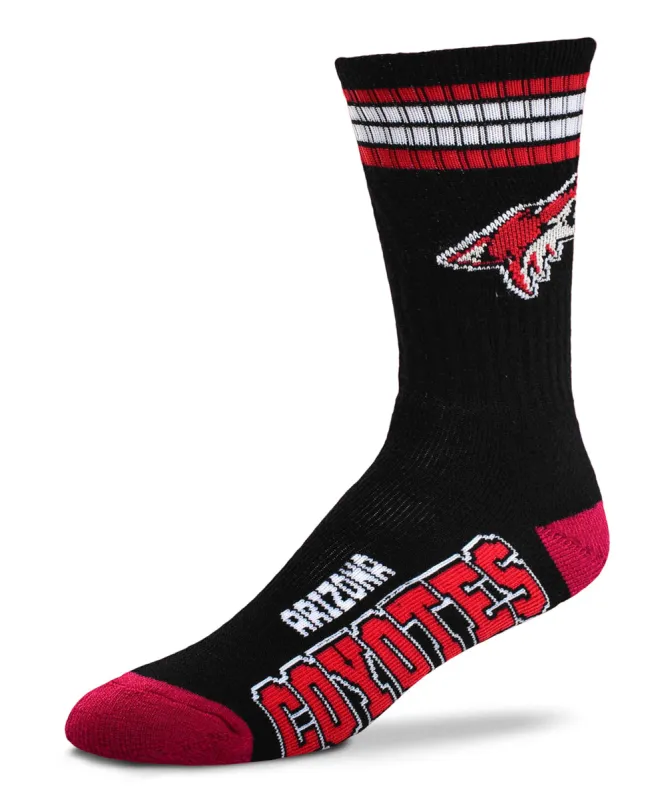 G-III ARIZONA COYOTES 4 STRIPE DEUCE MEN'S SOCKS sold by Pro Hockey Life