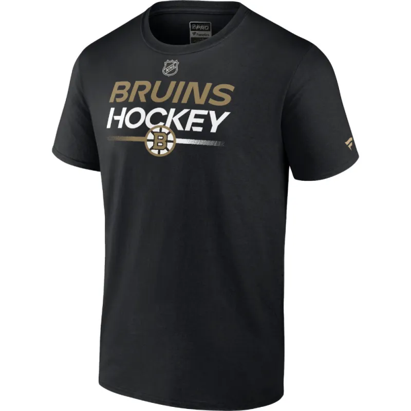 Fanatics Boston Bruins Authentic Pro Prime Adult T Shirt sold by Pro Hockey Life