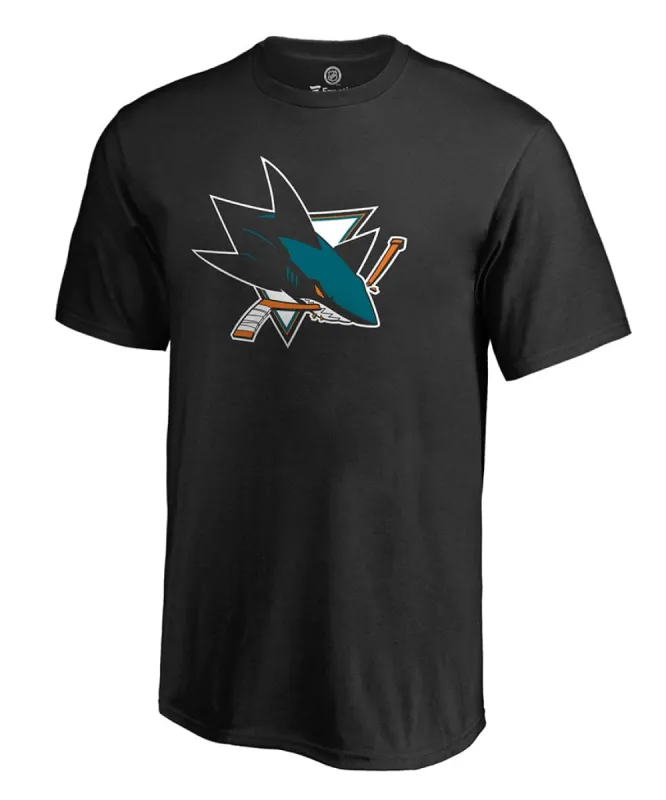 San Jose Sharks Fanatics Men'S Primary Logo T Shirt sold by Pro Hockey Life