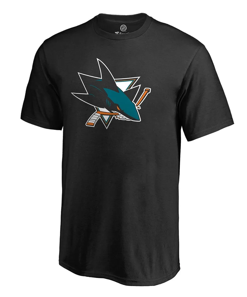 San Jose Sharks Fanatics Men'S Primary Logo T Shirt sold by Pro Hockey Life