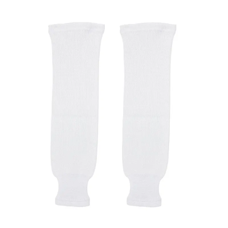 SHERWOOD 18" WHITE KNIT HOCKEY SOCKS made by Pro Hockey Life