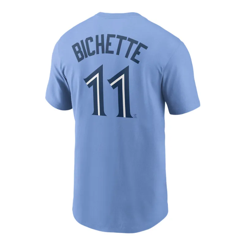 Toronto Blue Jays Bo Bichette Name And Number T Shirt sold by Pro Hockey Life