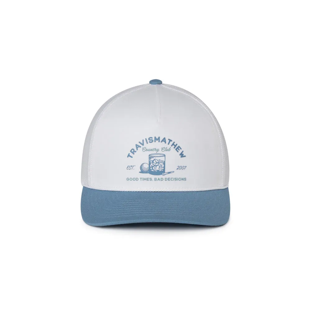 TRAVIS MATHEW SURF WARNING WHITE HAT sold by Pro Hockey Life product image thumbnail 2