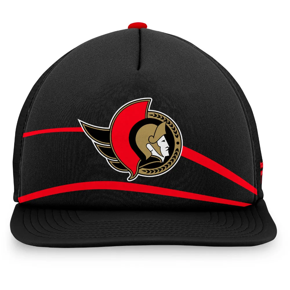 FANATICS OTTAWA SENATORS RR FOAM FRONT TRUCKER HAT BLACK sold by Pro Hockey Life product image thumbnail 4