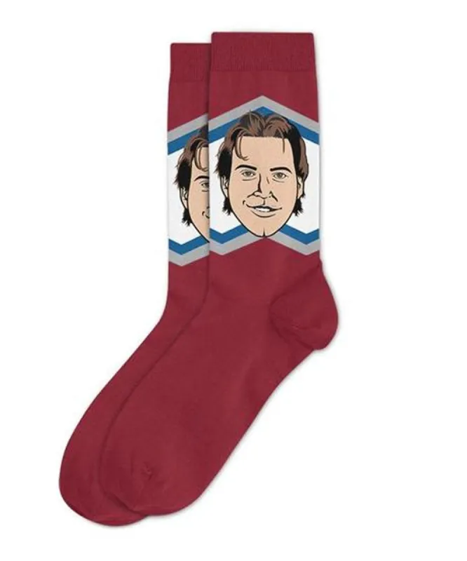 PATRICK ROY COLORADO AVLANCHE SOCKEY HALL OF FAME SOCKS sold by Pro Hockey Life