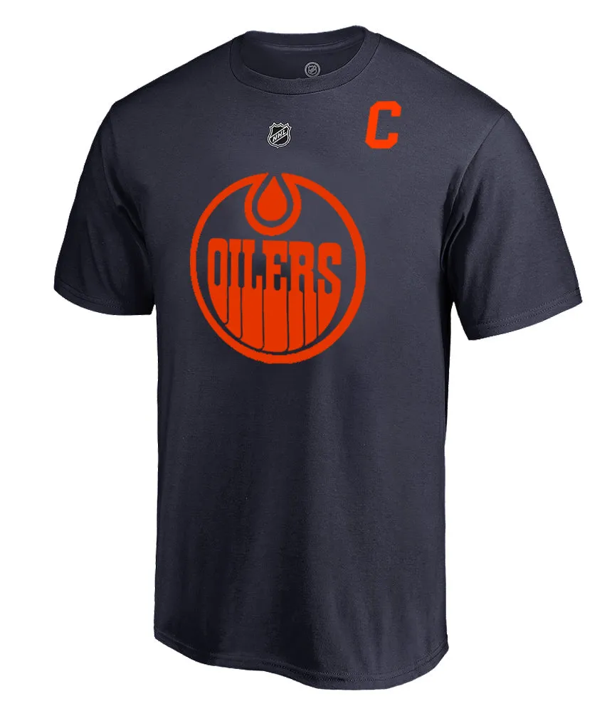 CONNOR MCDAVID EDMONTON OILERS FANATICS ADULT NAME AND NUMBER T SHIRT - THIRD sold by Pro Hockey Life product image thumbnail 2