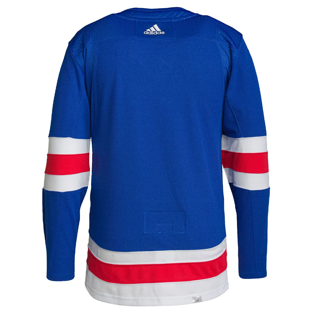 NEW YORK RANGERS ADIDAS ADIZERO PRIMEGREEN AUTHENTIC BLUE HOME JERSEY sold by Pro Hockey Life product image thumbnail 2
