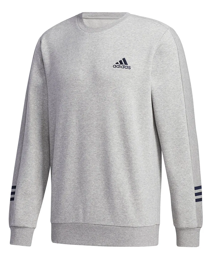 ADIDAS ADULT COZY FLEECE SWEATER - GREY/NAVY sold by Pro Hockey Life