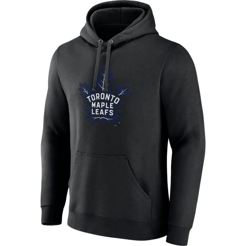 Fanatics Toronto Maple Leafs Alternate Logo Black Hoodie sold by Pro Hockey Life