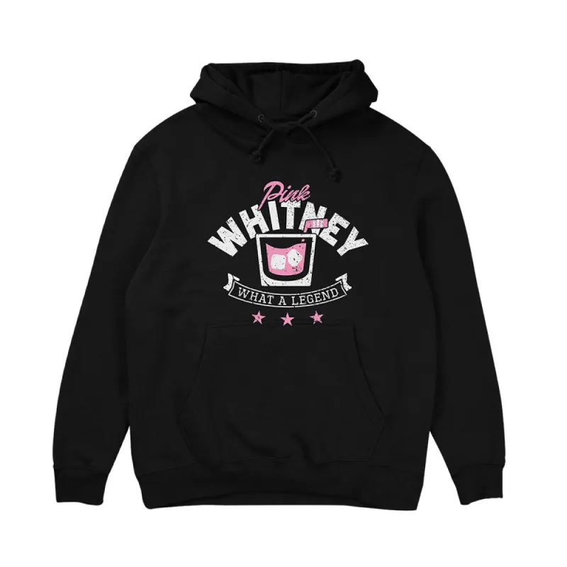 PINK WHITNEY WHAT A LEGEND BLACK HOODIE sold by Pro Hockey Life