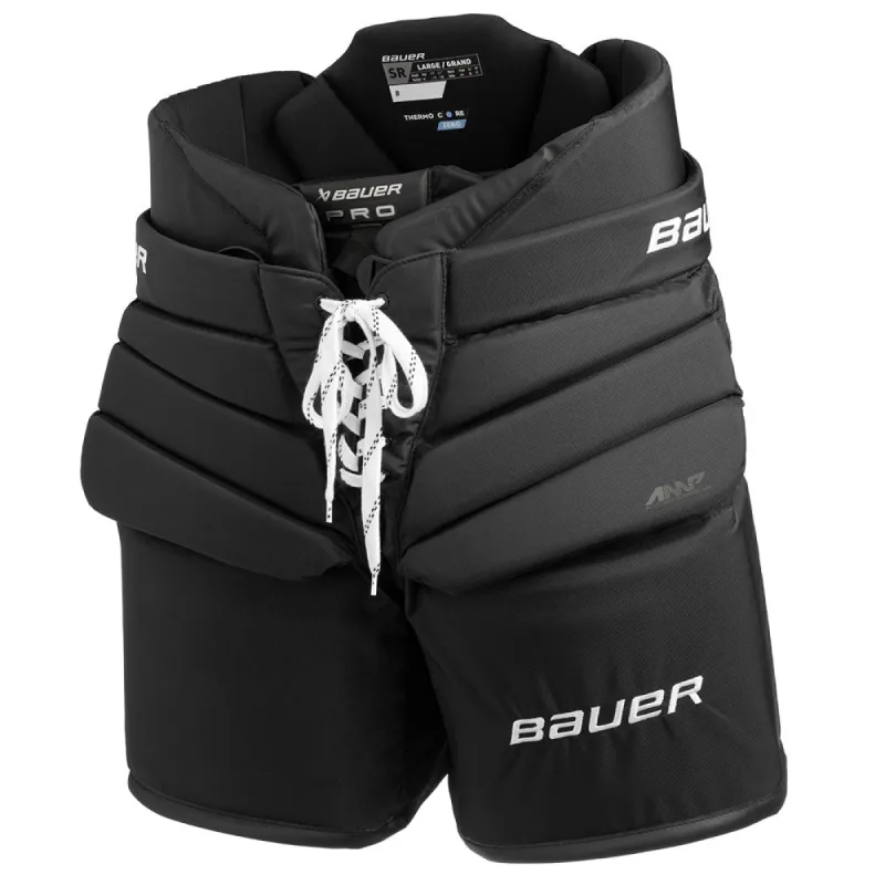 Bauer Pro Senior Black Goalie Pants sold by Pro Hockey Life