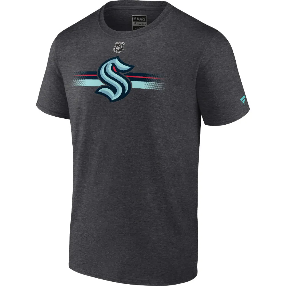 Fanatics Seattle Kraken Adult Authentic Pro Sec T Shirt sold by Pro Hockey Life