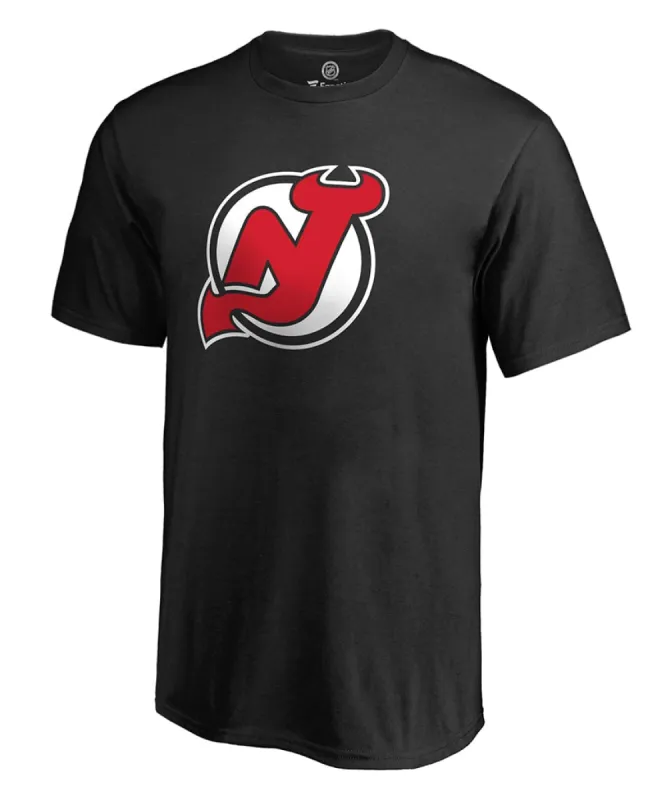 New Jersey Devils Fanatics Men'S Primary Logo T Shirt sold by Pro Hockey Life