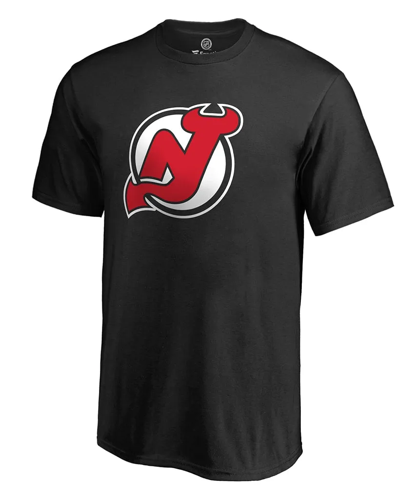 New Jersey Devils Fanatics Men'S Primary Logo T Shirt sold by Pro Hockey Life
