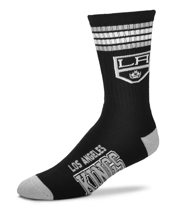 G-III LOS ANGELES KINGS 4 STRIPE DEUCE MEN'S SOCKS sold by Pro Hockey Life
