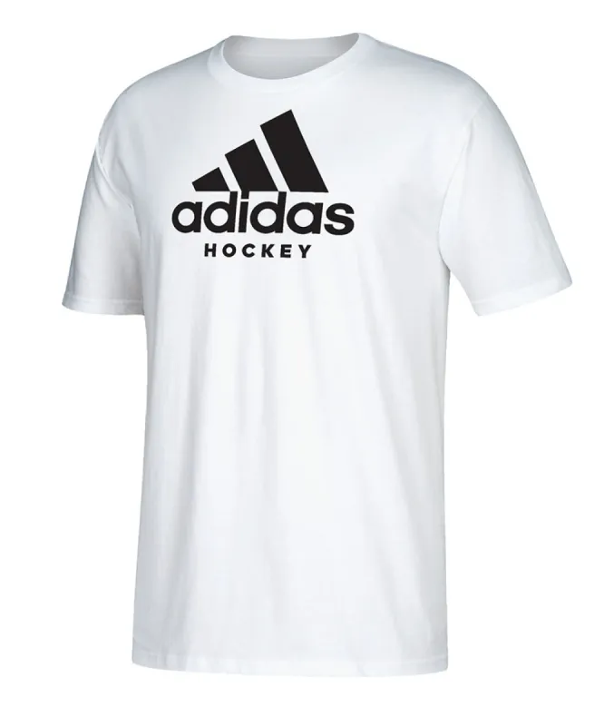 ADIDAS ADULT HOCKEY T SHIRT - WHITE sold by Pro Hockey Life