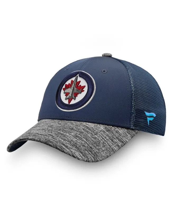 WINNIPEG JETS FANATICS MEN'S SECOND SEASON STRUCTURED ADJUSTABLE MESH HAT sold by Pro Hockey Life