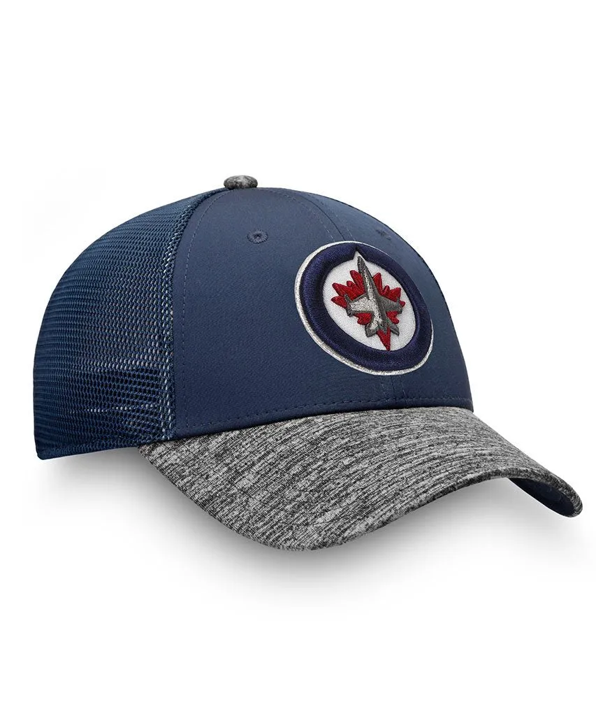 WINNIPEG JETS FANATICS MEN'S SECOND SEASON STRUCTURED ADJUSTABLE MESH HAT sold by Pro Hockey Life product image thumbnail 3