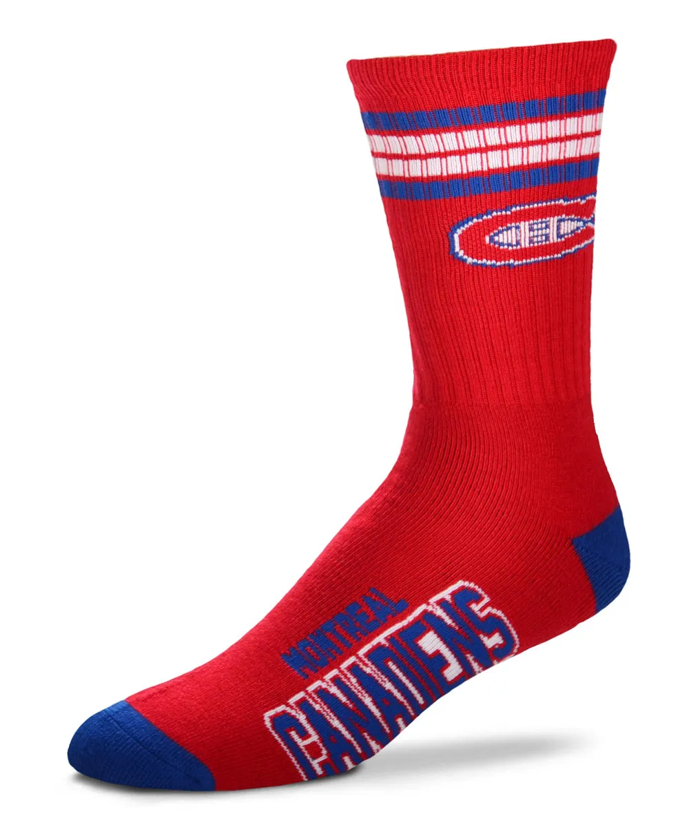 G-III MONTREAL CANADIENS 4 STRIPE DEUCE MEN'S SOCKS sold by Pro Hockey Life