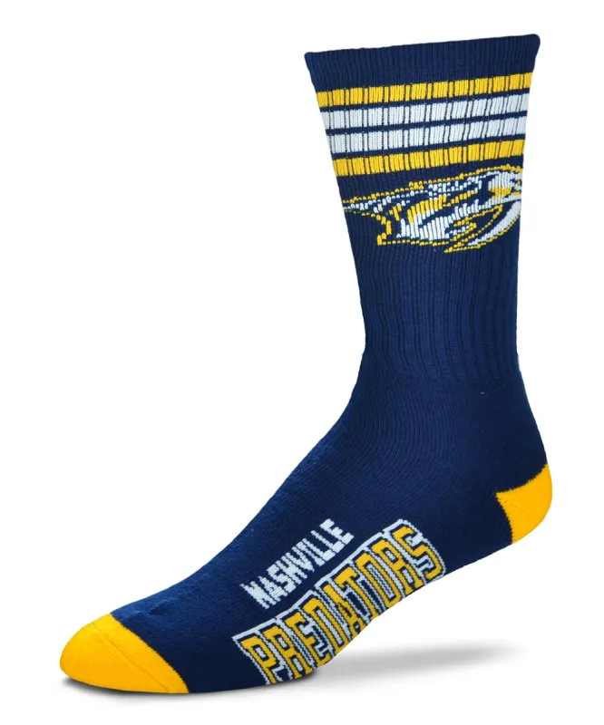 G-Iii Nashville Predators 4 Stripe Deuce Men'S Socks sold by Pro Hockey Life