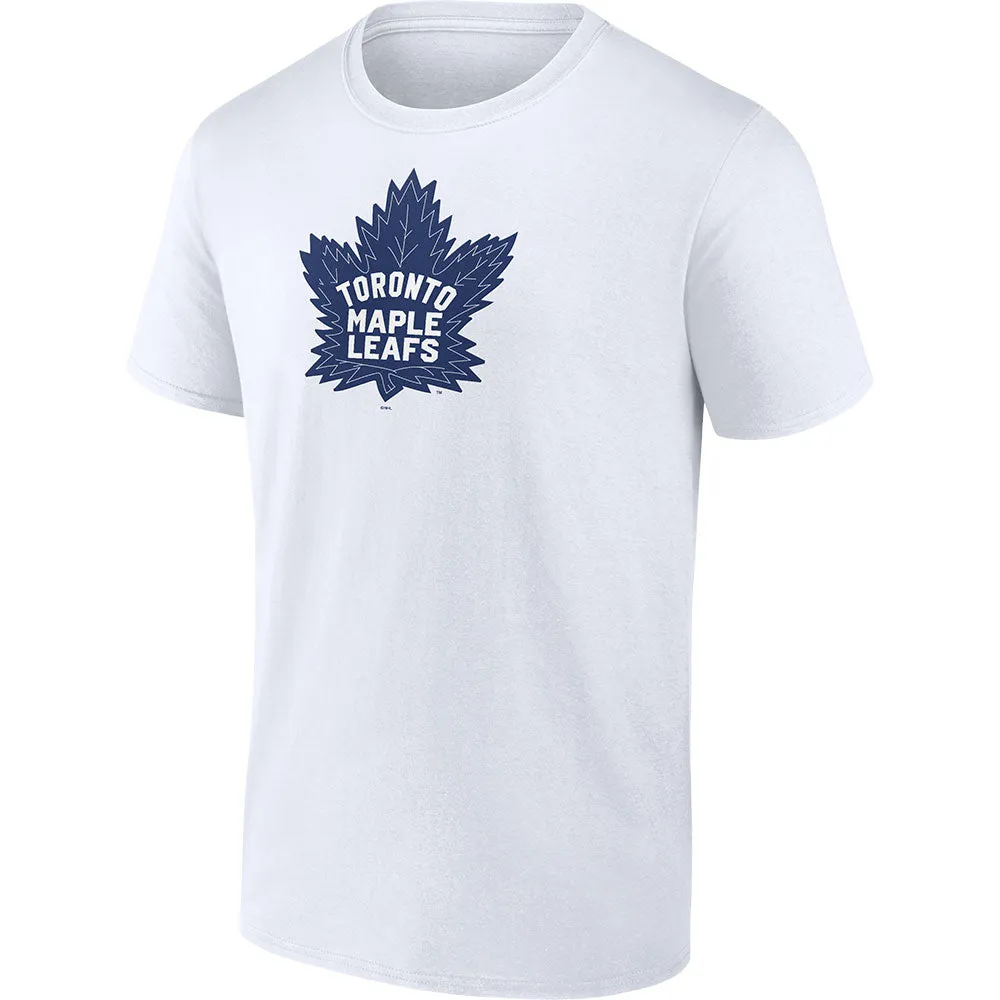 Fanatics Toronto Maple Leafs Primary Logo Short Sleeve T Shirt sold by Pro Hockey Life