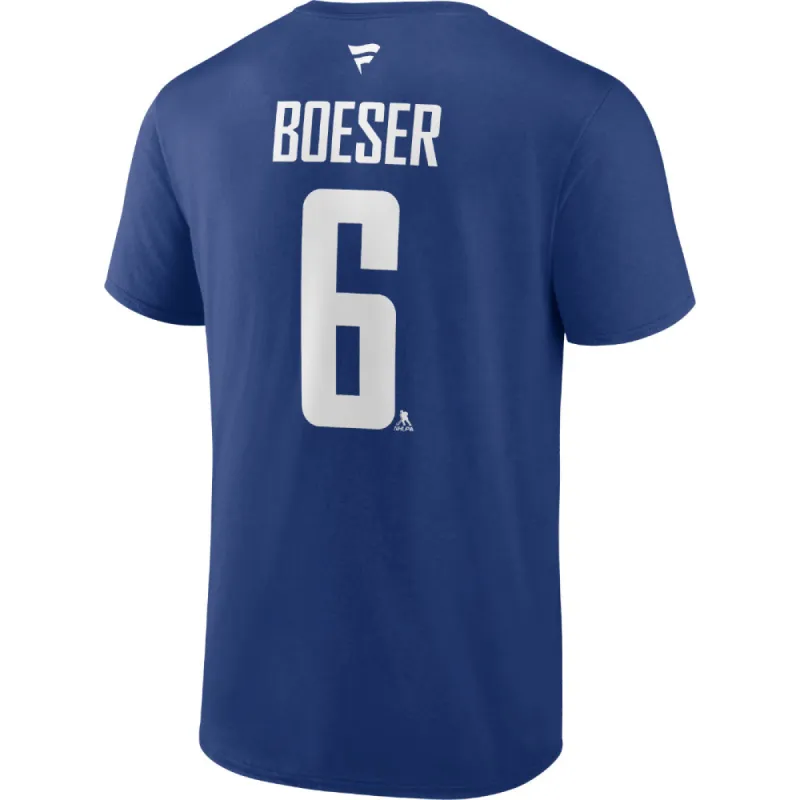 Fanatics Vancouver Canucks Brock Boeser Name And Number T Shirt made by Fanatics