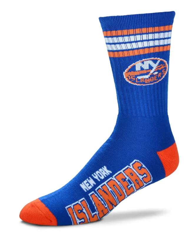G-III NEW YORK ISLANDERS 4 STRIPE DEUCE MEN'S SOCKS sold by Pro Hockey Life