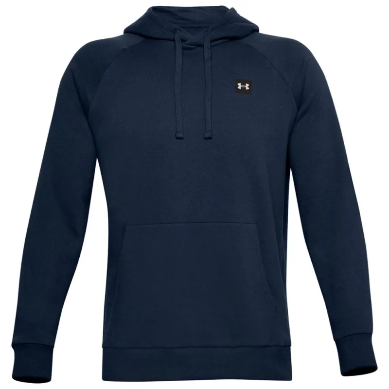 Under Armour Adult Rival Navy Fleece Hoodie sold by Pro Hockey Life