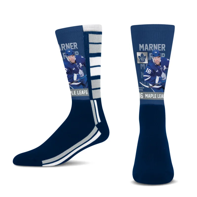 TORONTO MAPLE LEAFS MITCH MARNER FINIGAN SOCKS sold by Pro Hockey Life