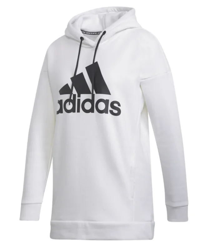 Adidas Women'S Badge Of Sport Hoodie - White sold by Pro Hockey Life