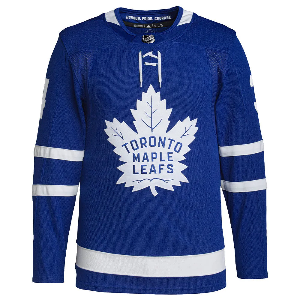 AUSTON MATTHEWS TORONTO MAPLE LEAFS ADIDAS ADIZERO PRIMEGREEN AUTHENTIC BLUE HOME JERSEY sold by Pro Hockey Life product image thumbnail 2