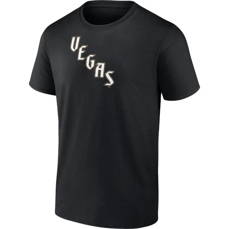Fanatics Vegas Golden Knoghts Primary Logo Black T Shirt sold by Pro Hockey Life