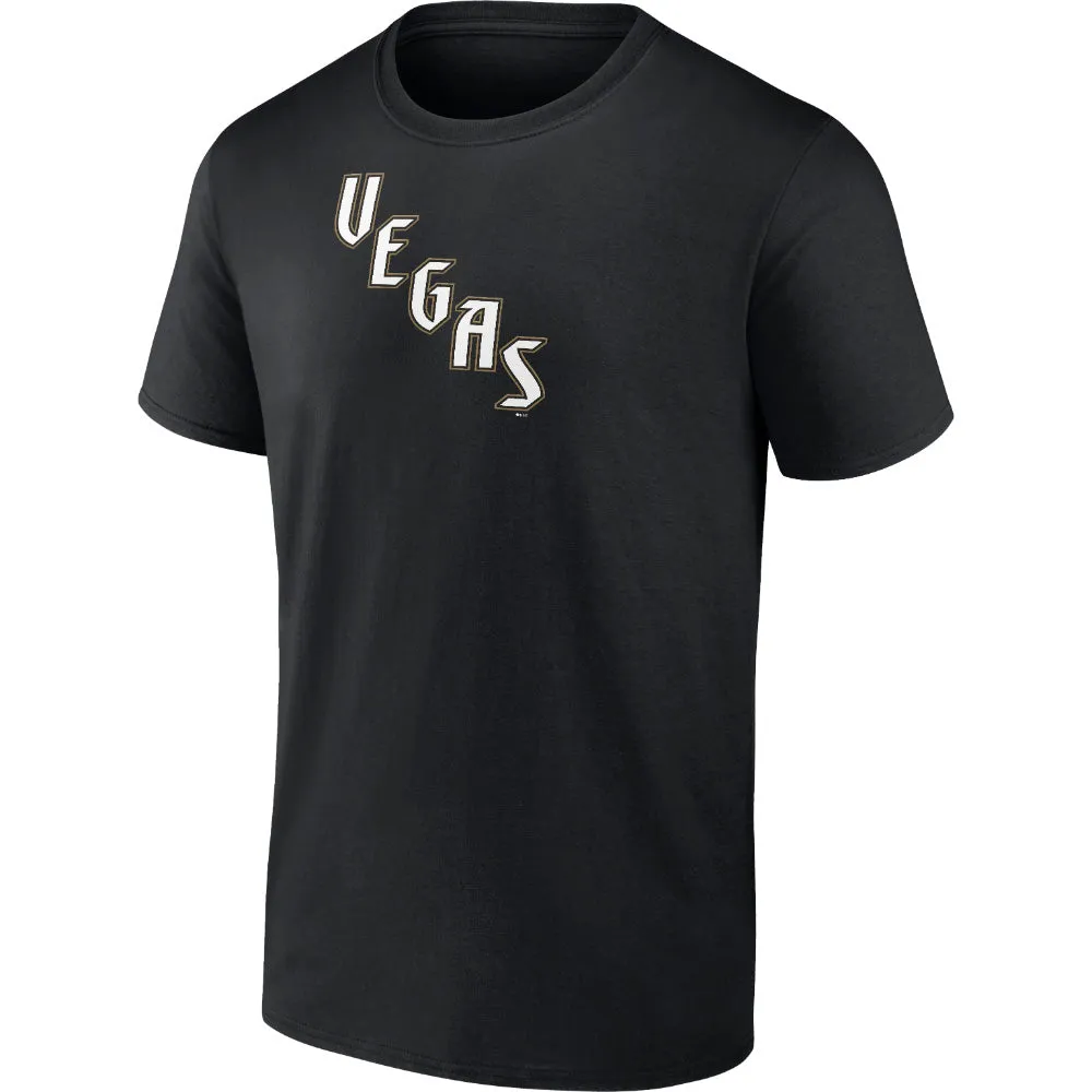 Fanatics Vegas Golden Knoghts Primary Logo Black T Shirt sold by Pro Hockey Life