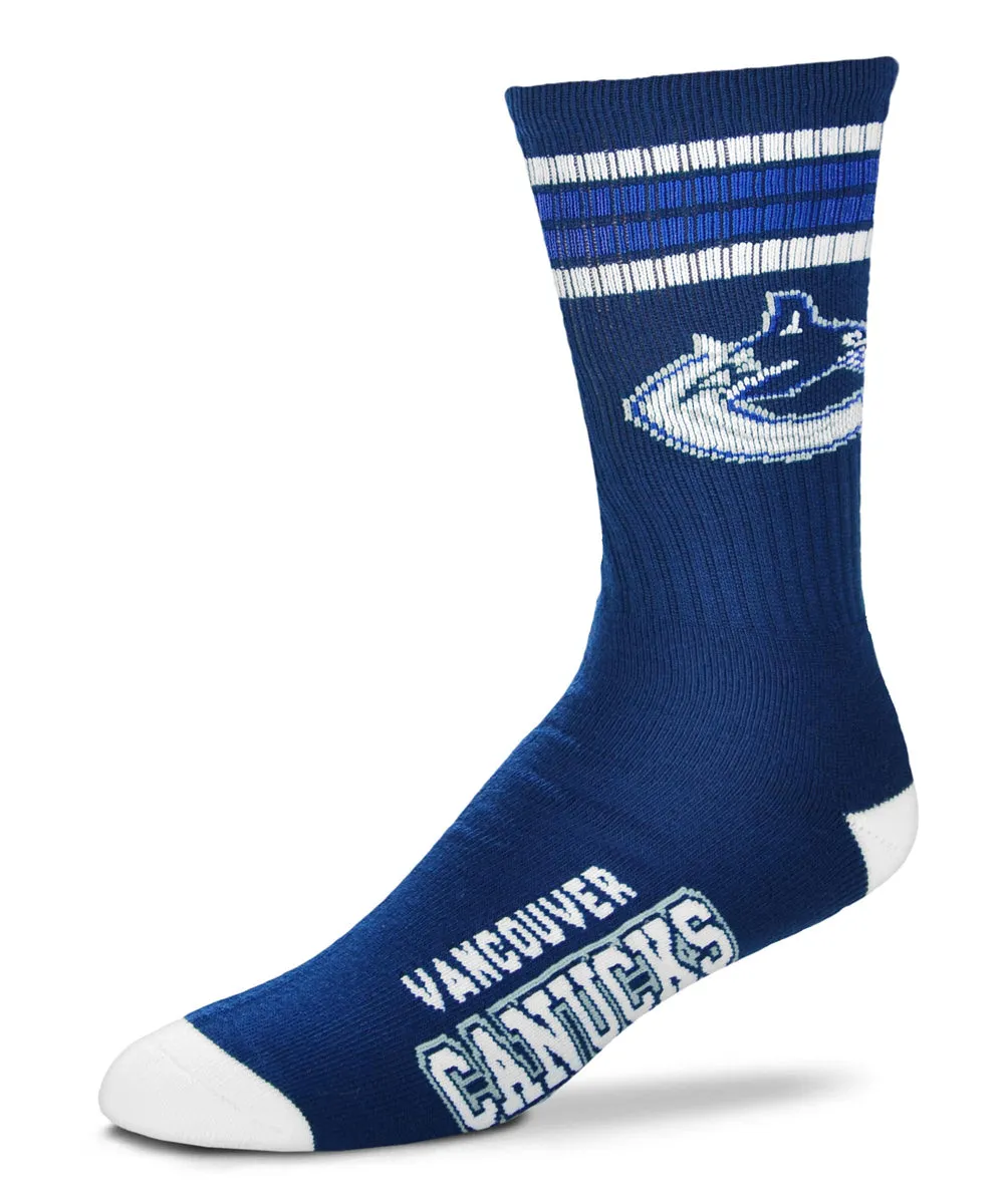 G-III VANCOUVER CANUCKS 4 STRIPE DEUCE MEN'S SOCKS sold by Pro Hockey Life