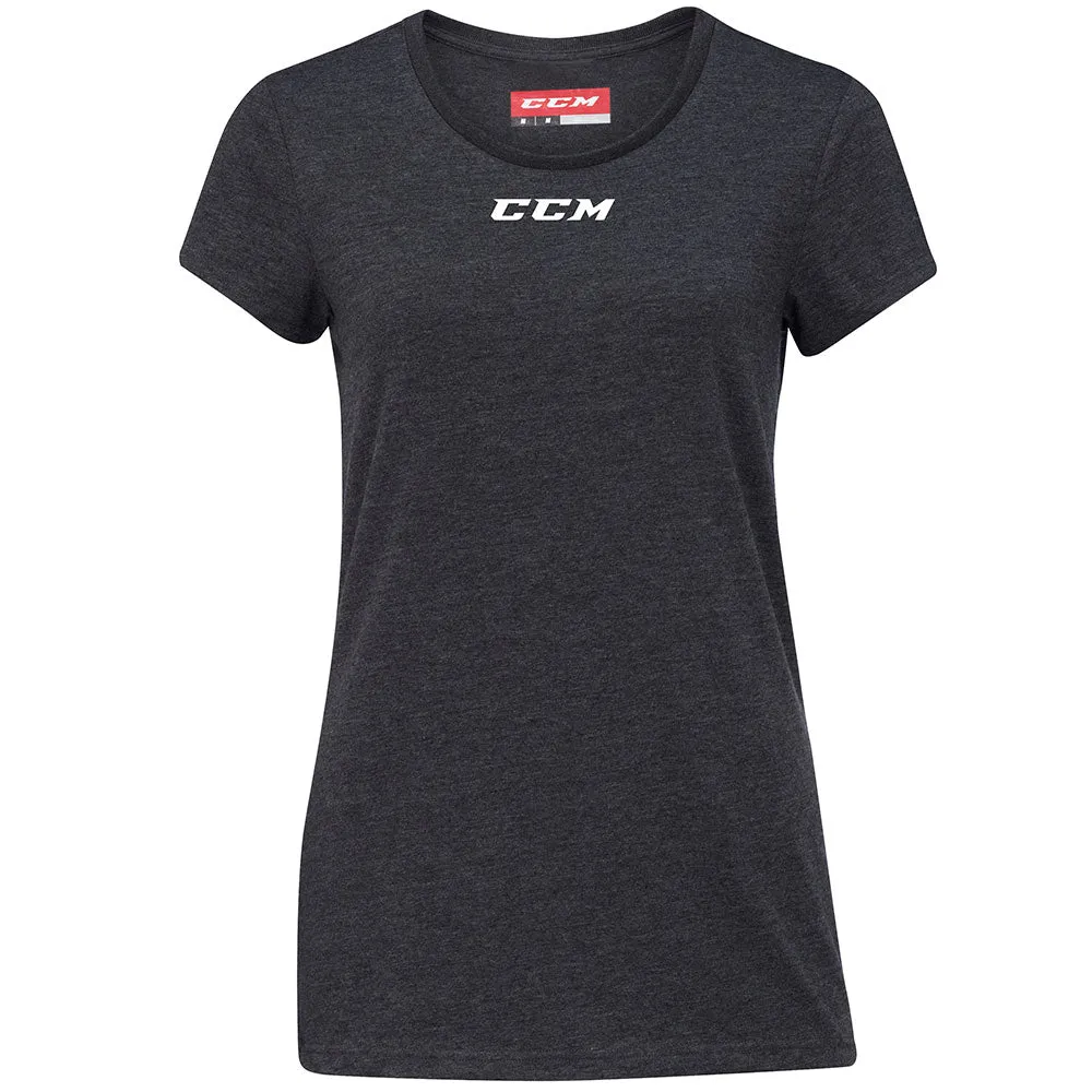 CCM Women's Crew Neck T Shirt - Black sold by Pro Hockey Life