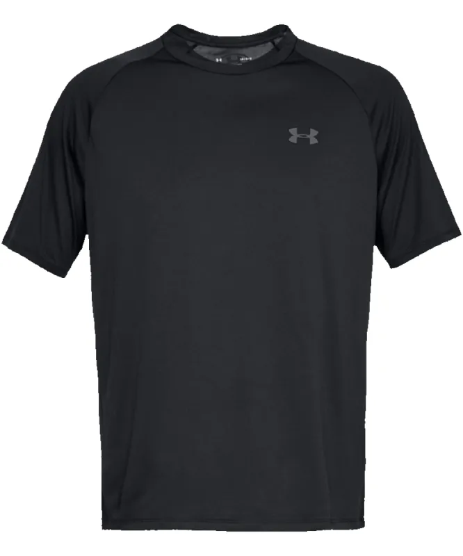 UNDER ARMOUR TECH ADULT T SHIRT - BLACK sold by Pro Hockey Life
