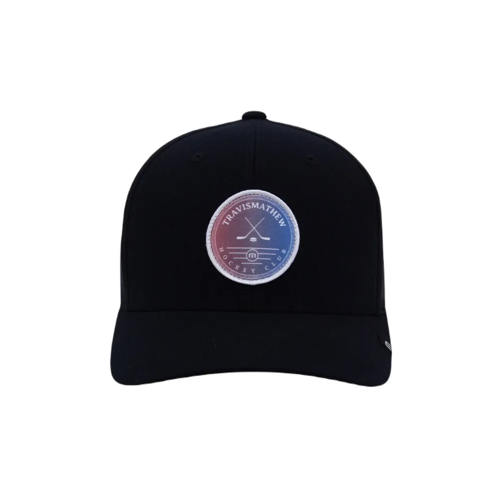 TRAVIS MATHEW SKATING CIRCLES BLACK HAT sold by Pro Hockey Life product image thumbnail 2