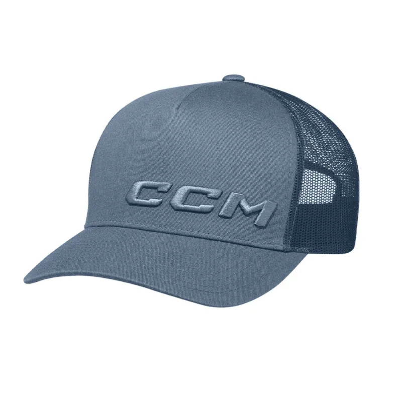 CCM CORE MESHBACK BLUE TRUCKER HAT sold by Pro Hockey Life