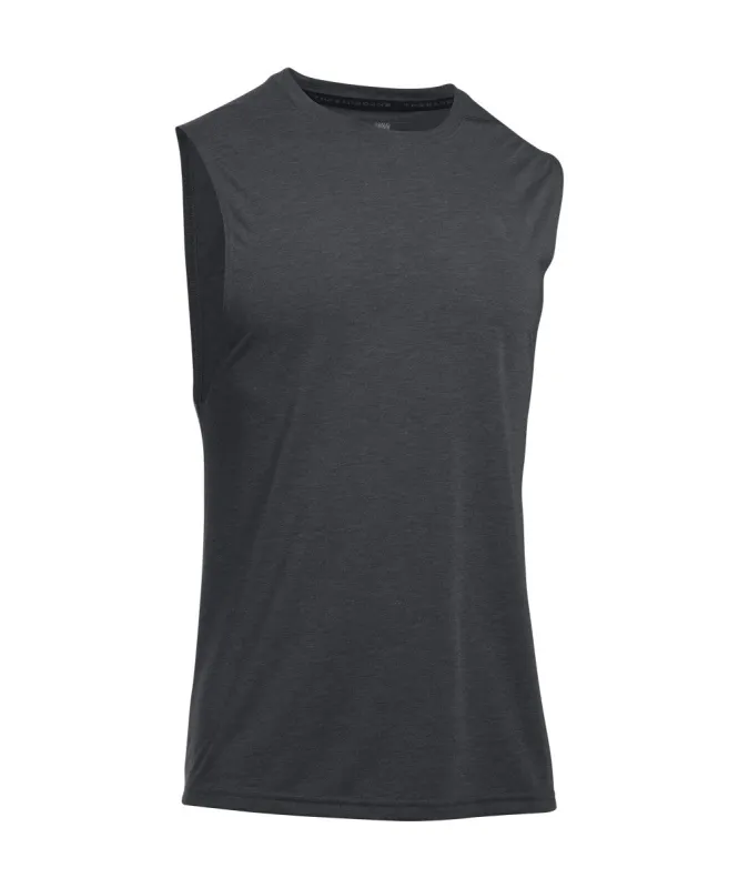 UNDER ARMOUR THREADBORNE ADULT TANK TOP BLACK made by Under Armour