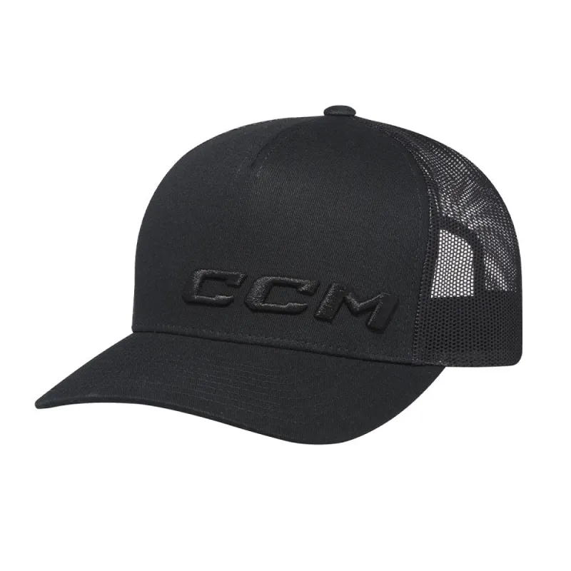 CCM Core Meshback Black Trucker Hat sold by Pro Hockey Life