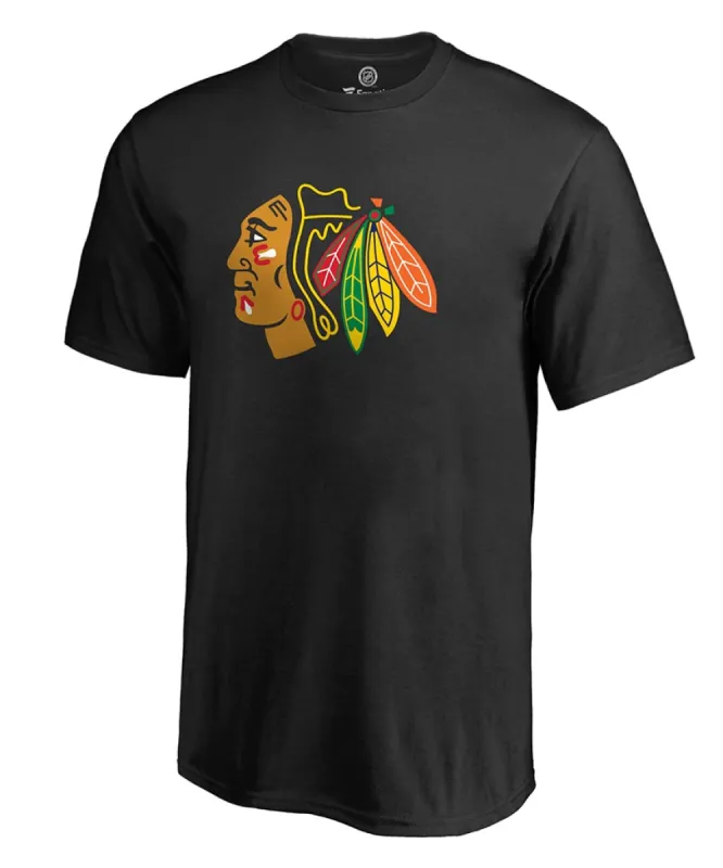 CHICAGO BLACKHAWKS FANATICS MEN'S PRIMARY LOGO T SHIRT sold by Pro Hockey Life