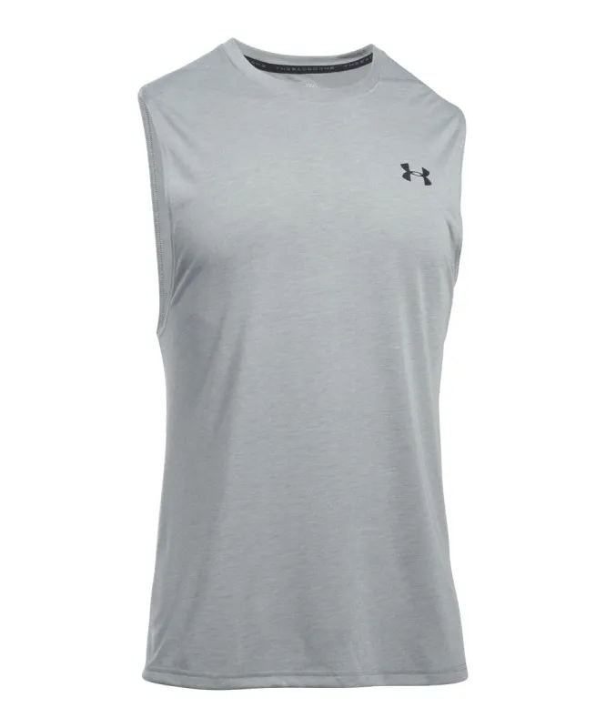 UNDER ARMOUR THREADBORNE ADULT TANK TOP GREY made by Under Armour