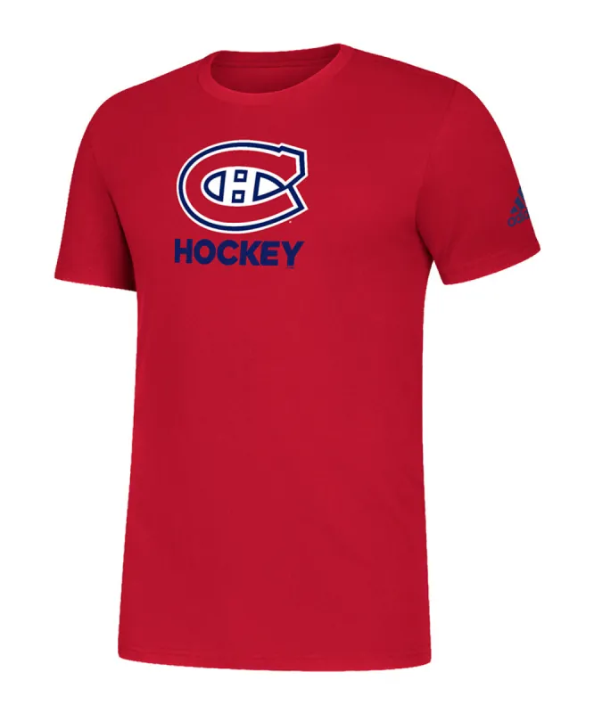 MONTREAL CANADIENS ADIDAS MEN'S AMPLIFIER  T SHIRT sold by Pro Hockey Life