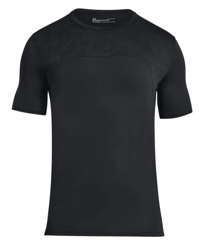 Under Armour Adult Threadborne Elite T Shirt - Black sold by Pro Hockey Life