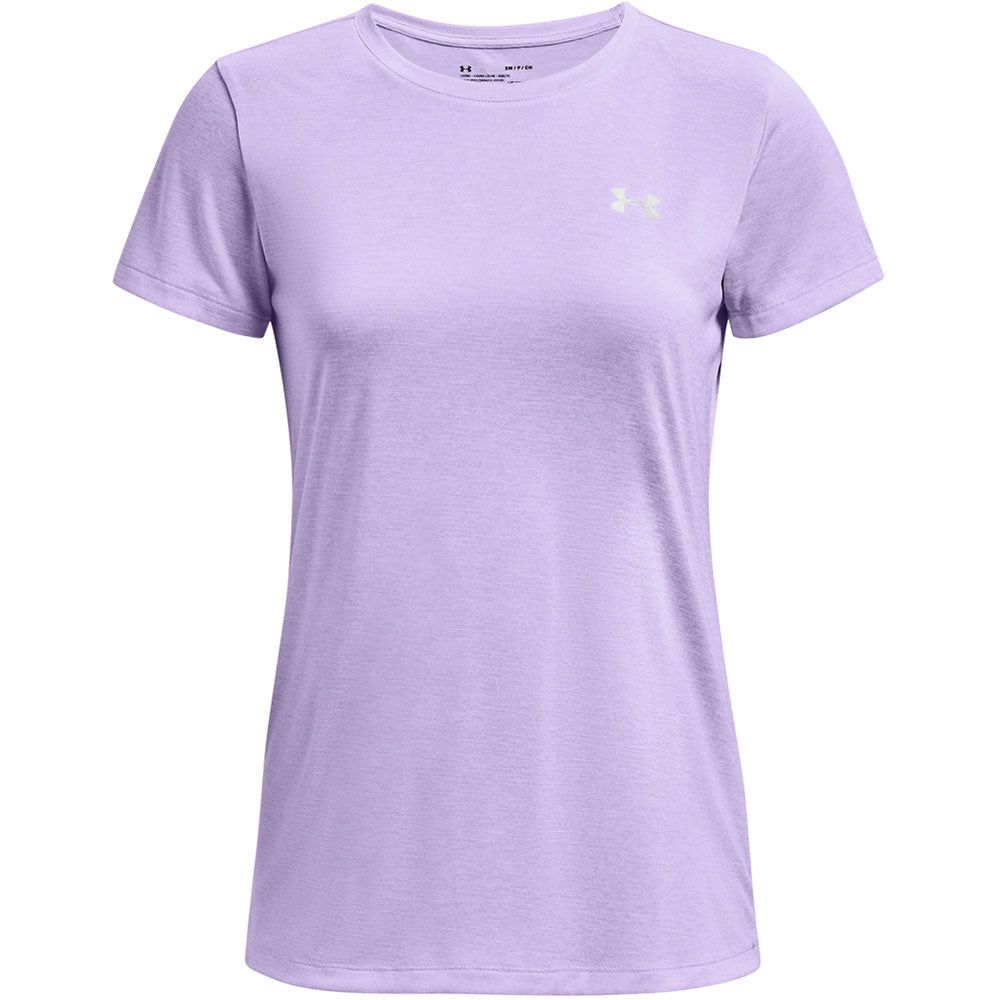 UNDER ARMOUR WOMEN'S TECH TWIST SHIRT - PURPLE sold by Pro Hockey Life
