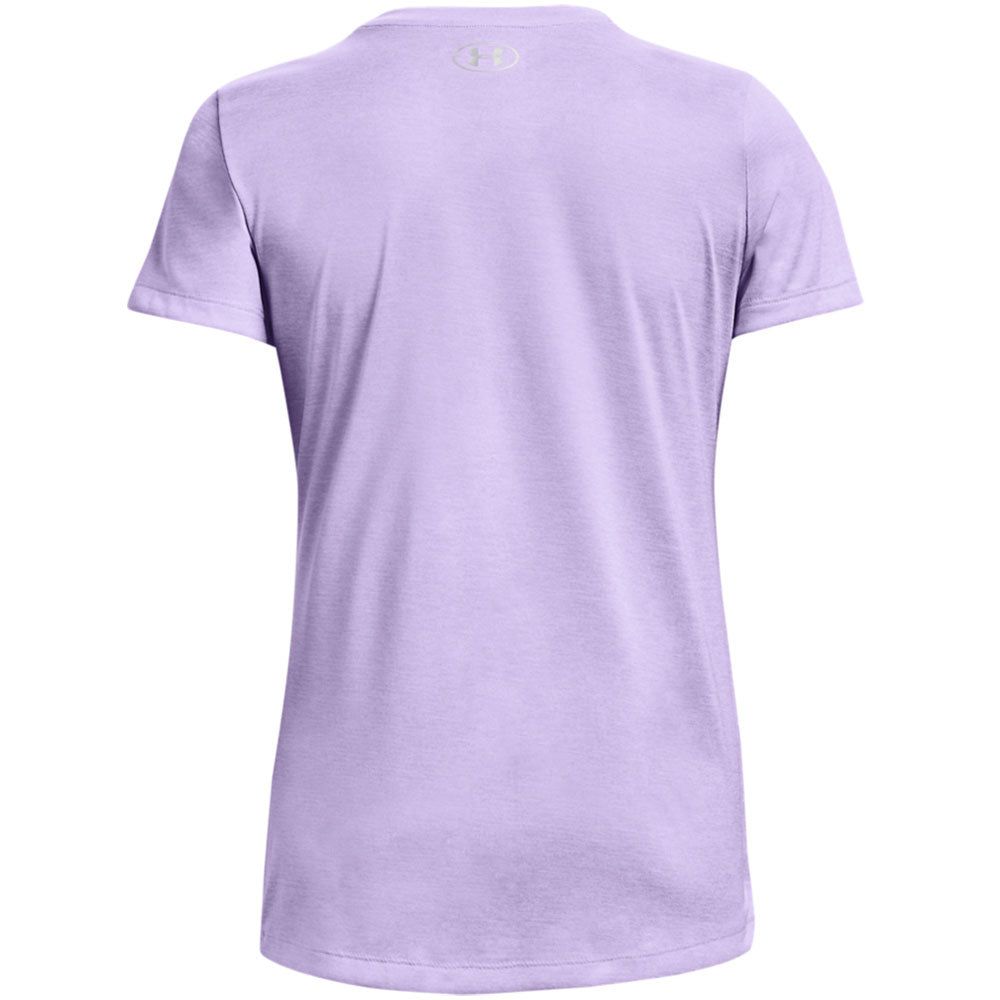 UNDER ARMOUR WOMEN'S TECH TWIST SHIRT - PURPLE sold by Pro Hockey Life product image thumbnail 2