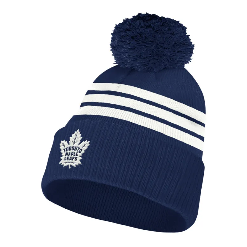 TORONTO MAPLE LEAFS CUFFED KNIT POM TOQUE sold by Pro Hockey Life