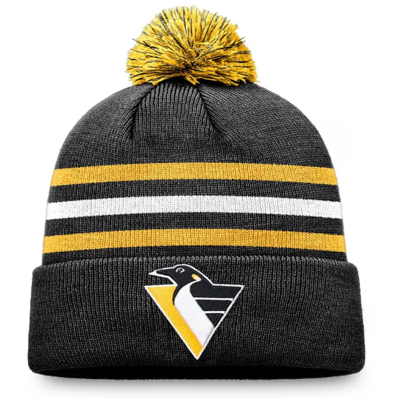 FANATICS PITTSBURGH PENGUINS SPECIAL EDITION 2.0 CUFFED BEANIE WITH POM sold by Pro Hockey Life