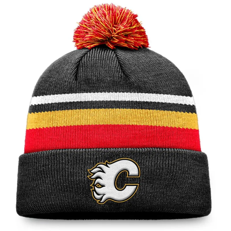 FANATICS CALGARY FLAMES SPECIAL EDITION 2.0 CUFFED BEANIE WITH POM sold by Pro Hockey Life