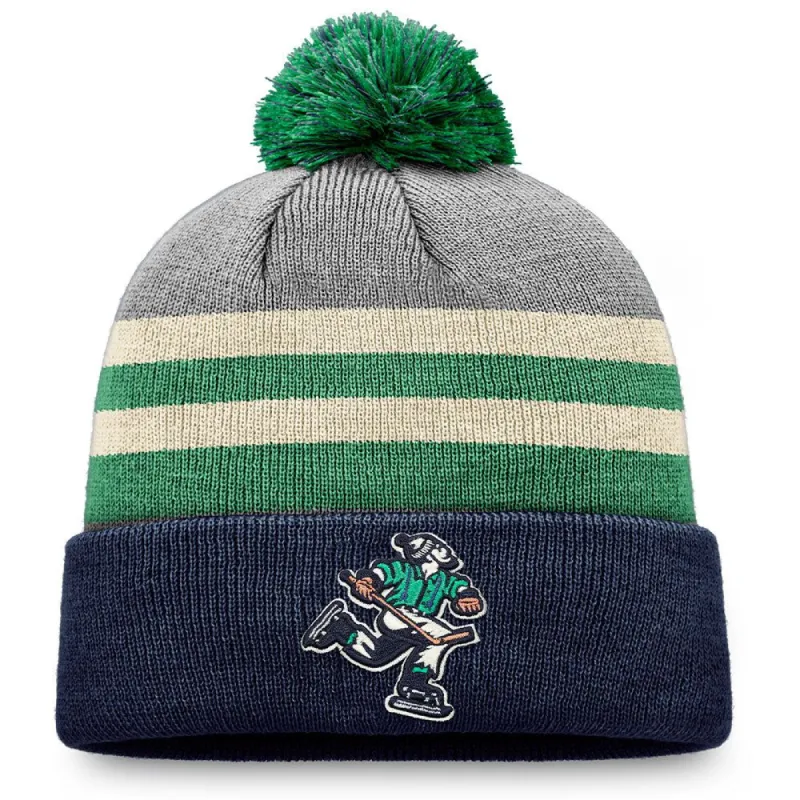 FANATICS VANCOUVER CANUCKS SPECIAL EDITION 2.0 CUFFED BEANIE WITH POM sold by Pro Hockey Life